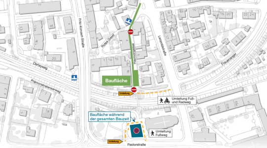 Baustellenplan