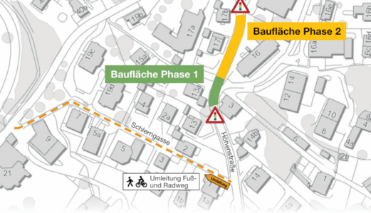 Baustellenplan