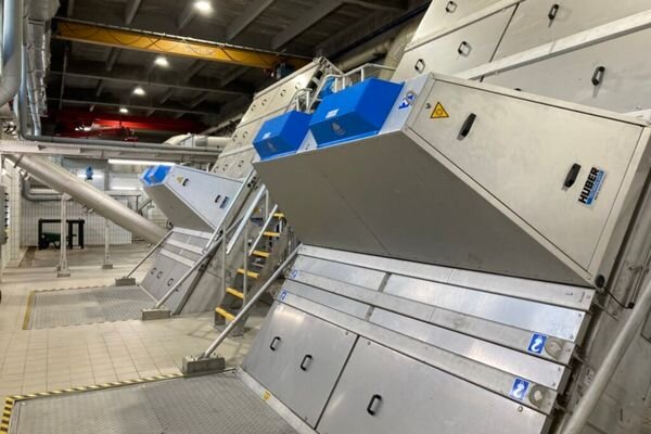 Grobes Störgut aussortieren Grobes Störgut aussortieren