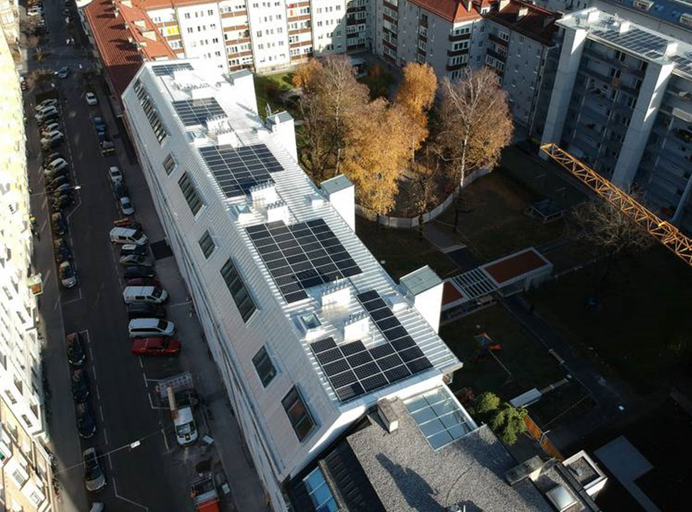 Photovoltaikanlage IIG SCHUMO Block (Innsbruck, 2019)