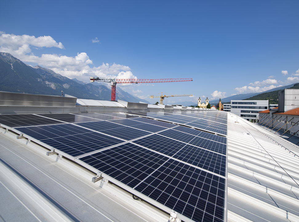 Photovoltaikanlage IKB - IVB Remise (Innsbruck, 2020)
