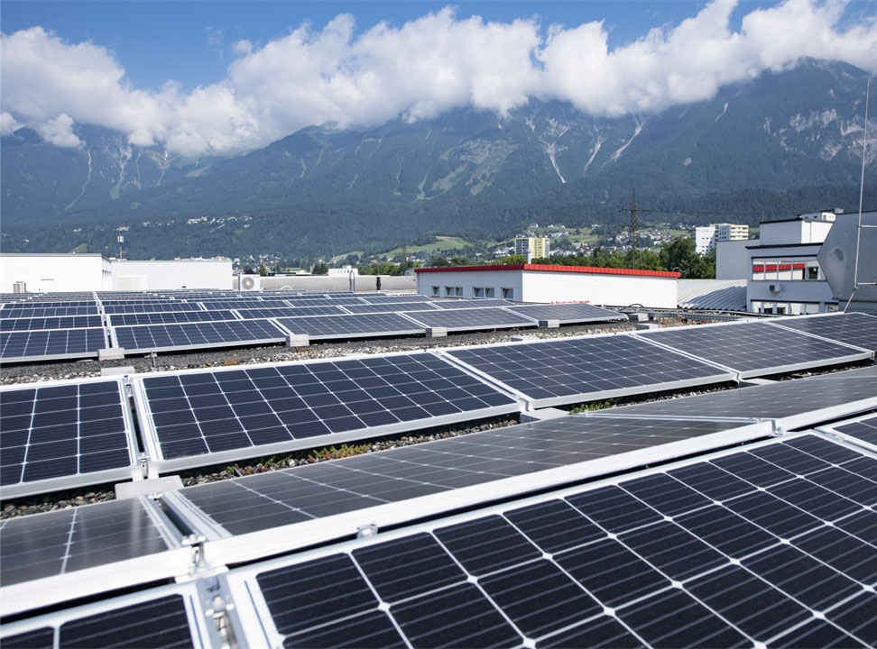 Photovoltaikanlage Lichthaus Haid Ges.m.b.H. Zentrale (Innsbruck, 2020)
