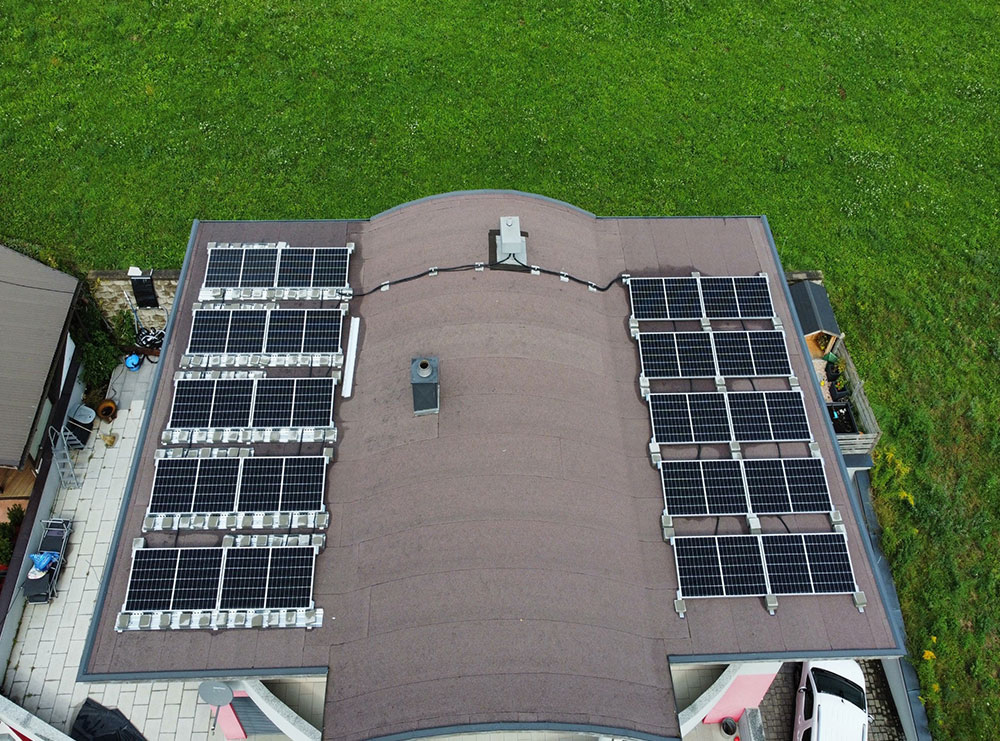 Photovoltaikanlage in Axams.