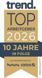 Top Arbeitgeber 2025 Zertifikat